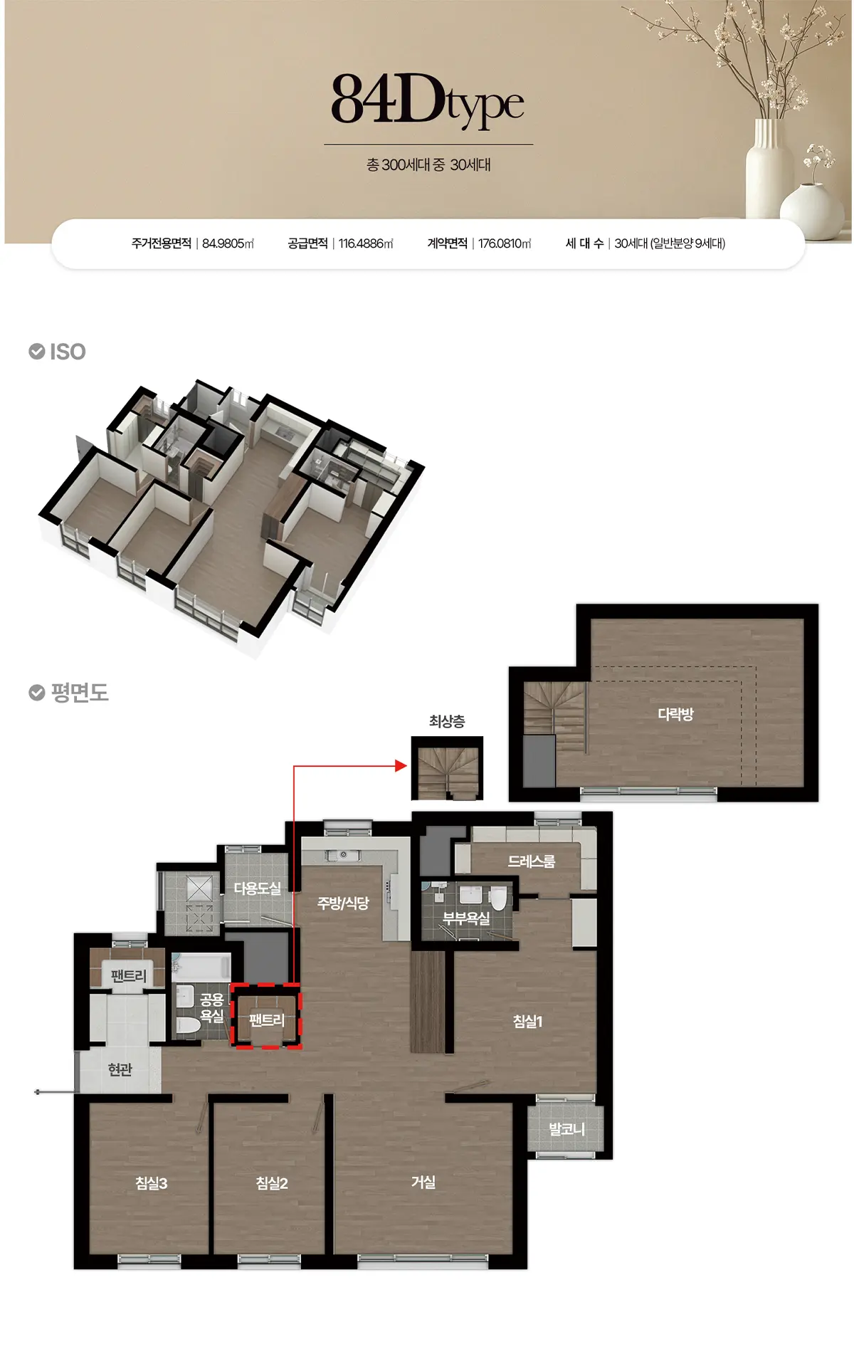 84D타입 상세면적